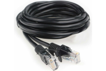 Патч-корд Гарнизон UTP кат.5е, длина 3м, черный (PC-UTP-5e-3-BK)