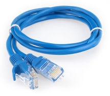 Патч-корд Гарнизон UTP кат.5е, длина 1м, синий (PC-UTP-5e-1-B)