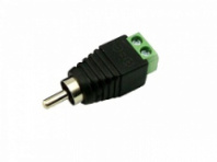 Разъемы, штекера, соединители - RCA с клеммной колодкой