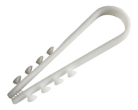 Крепеж кабеля SmartBuy Дюбель-хомут 11-18 (белый) (100 штук) SBE-CJ-18-w