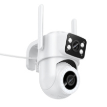 Видеокамера IP Hoco D9 Wi-Fi белая/2Mpx/ИК/Bluetooth/пластик/128Gb