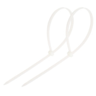 Стяжка 4.8х350мм, 100 штук, ProConnect 57-0350, белый нейлон  (100 шт/уп)