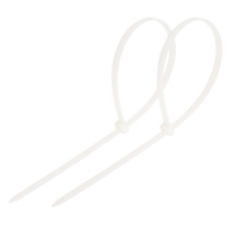 Стяжка 4.8х350мм, 100 штук, ProConnect 57-0350, белый нейлон  (100 шт/уп)