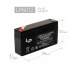 Аккумулятор 6V 1,2Ah Live-Power LP6012 (размер: 97х24х58мм)