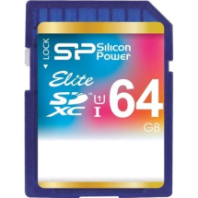 Карта памяти SD 64Gb Silicon Power Elite class 10 н/р